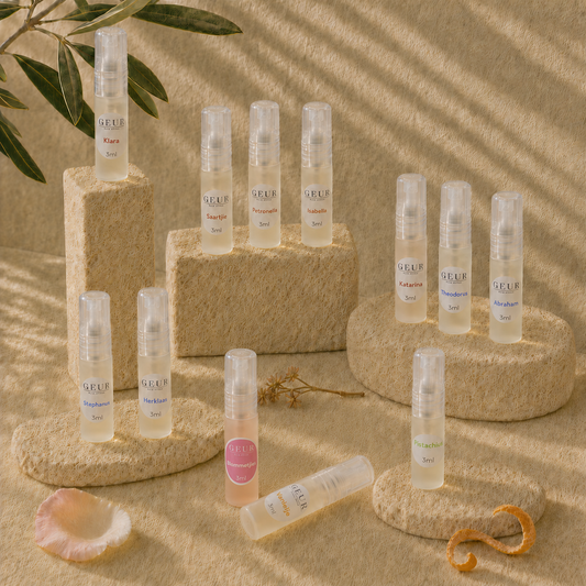 12 GEUR ontdekkingsgeure – parfuum-samplepak