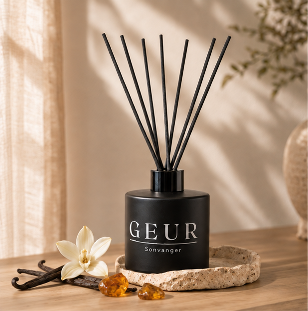 Sonvanger GEUR Tuis-diffuser met vanielje en amber