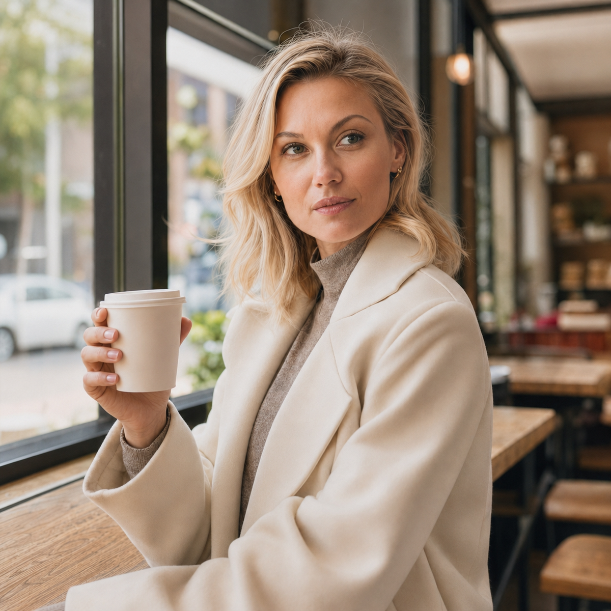 Katarina — GEUR-parfuumkarakter in ’n koffiewinkel
